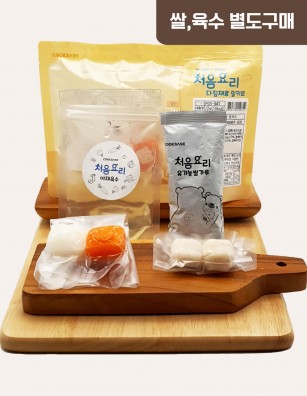 41흰살생선채소죽 밀키트(베이직)(160g*3회분)