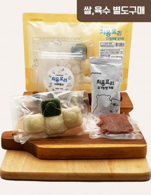 59한우아욱감자죽 밀키트(베이직)(160g*3회분)