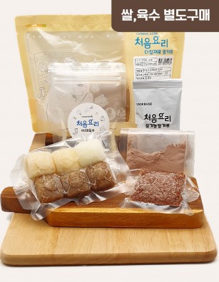 28한우얼갈이배추버섯죽 밀키트(베이직)(160g*3회분)