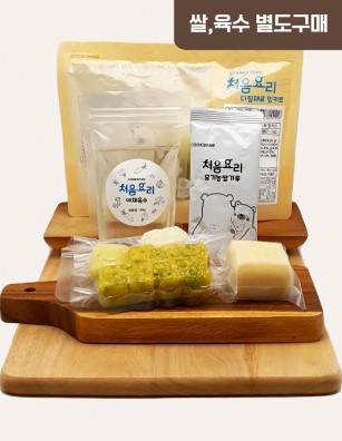 19순두부애호박채소죽 밀키트(베이직)(160g*3회분)