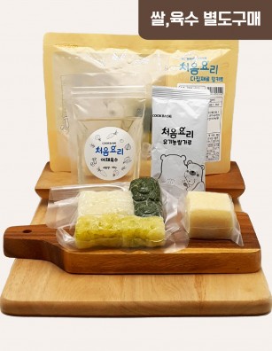 27순두부근대채소죽 밀키트(베이직)(160g*3회분)