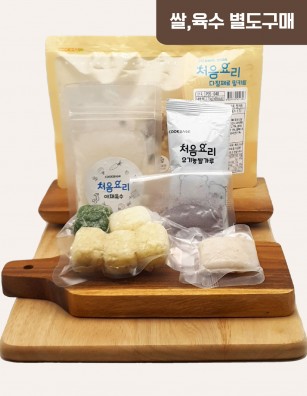 48흰살생선감자비타민죽 밀키트(베이직)(160g*3회분)