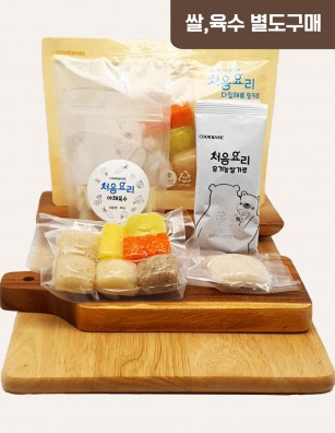 68흰살생선모듬버섯죽 밀키트(베이직)(160g*3회분)