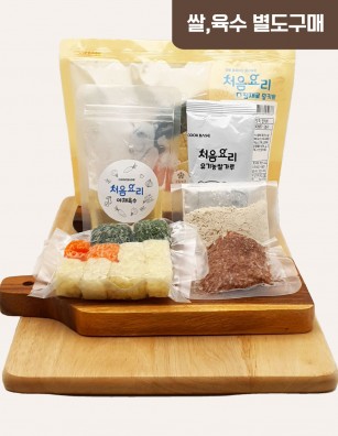 82한우뉴그린오트밀죽 밀키트(베이직)(160g*3회분)