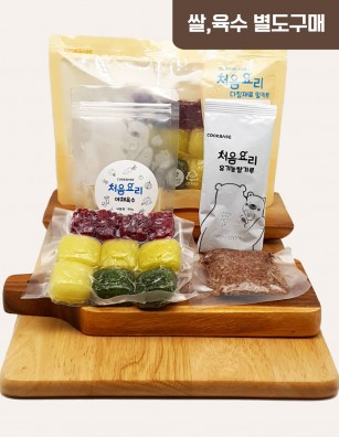 83한우로메인비트죽 밀키트(베이직)(160g*3회분)