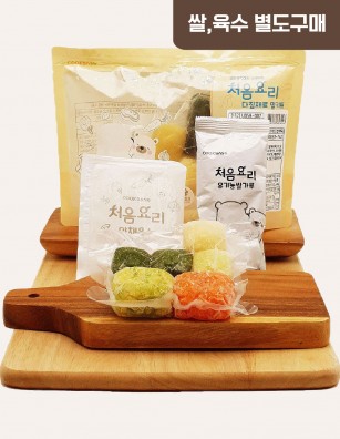 07청경채애호박당근죽 밀키트(베이직)(180g*3회분)