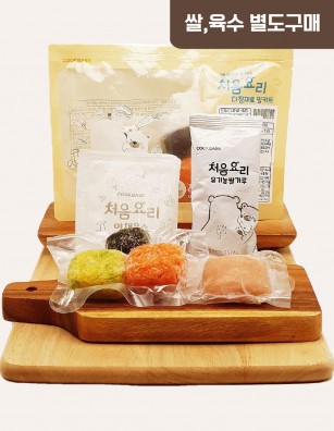 20애호박미역닭죽 밀키트(베이직)(180g*3회분)