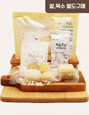 24느타리버섯두부무죽 밀키트(베이직)(180g*3회분)