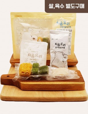 32흰살생선단호박두부죽 밀키트(베이직)(180g*3회분)
