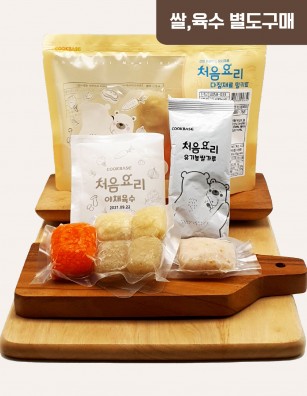 33흰살생선팽이새송이죽 밀키트(베이직)(180g*3회분)
