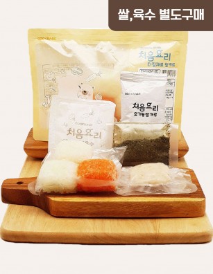 35흰살생선삼색채소죽 밀키트(베이직)(180g*3회분)