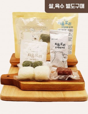 36한우무청경채죽 밀키트(베이직)(180g*3회분)