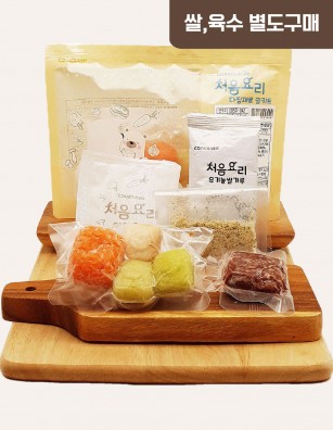 42한우연근양배추당근죽 밀키트(베이직)(180g*3회분)