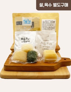 33두부백일송이아욱무진밥 밀키트(베이직)(200g*3회분)